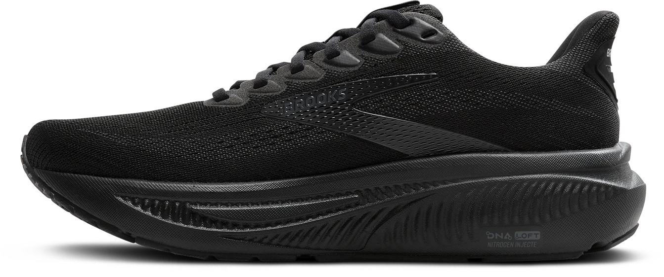 BROOKS Women's Ghost 17 (020 - Black/Black/Ebony) 2 BROOKS Women's Ghost 17 (020 - Black/Black/Ebony) - Image 2