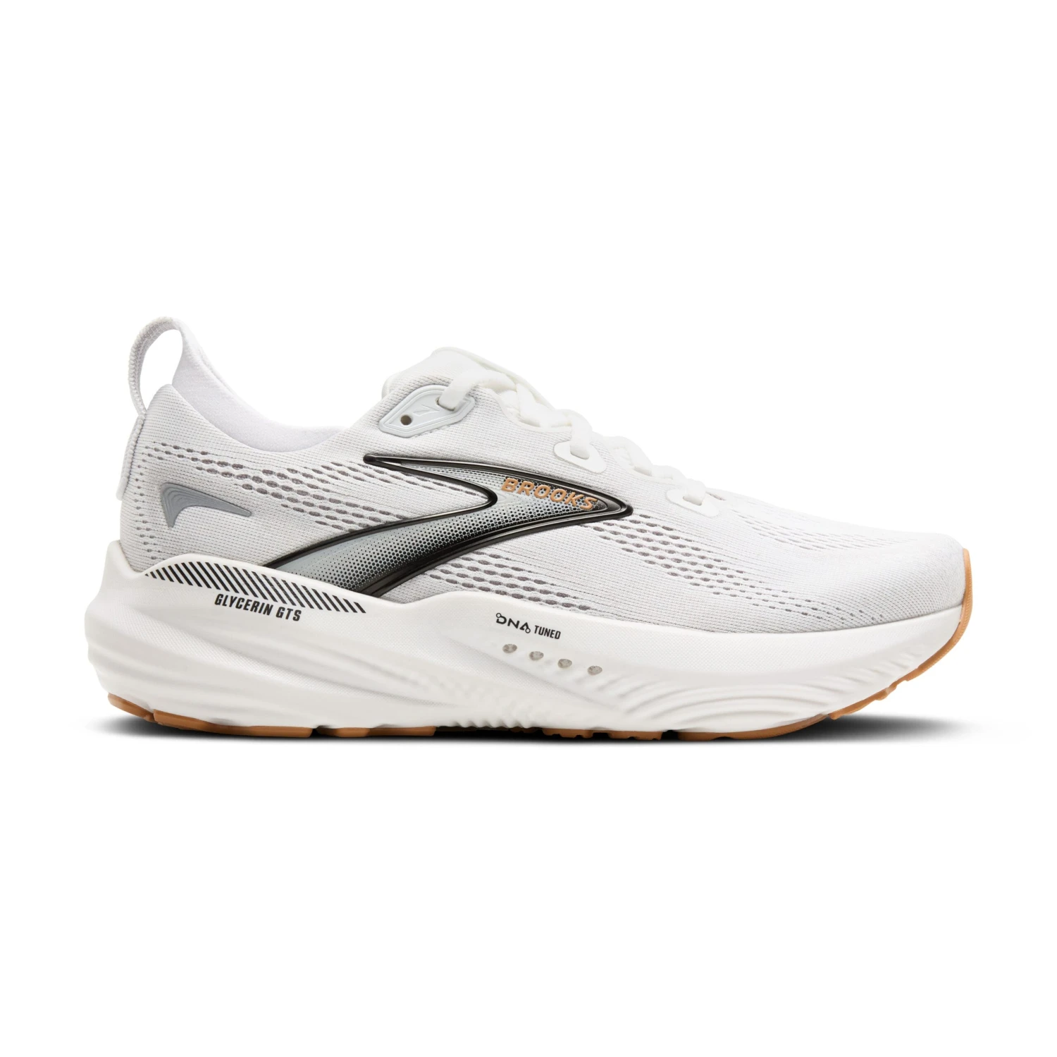 BROOKS Women's Glycerin GTS 22 (135 - White/Grey/Black) 1 BROOKS Women's Glycerin GTS 22 (135 - White/Grey/Black)