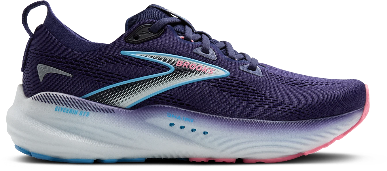BROOKS Women's Glycerin GTS 22 (429 - Blue Ribbon/Peacoat/Dianthus) 1 BROOKS Women's Glycerin GTS 22 (429 - Blue Ribbon/Peacoat/Dianthus)