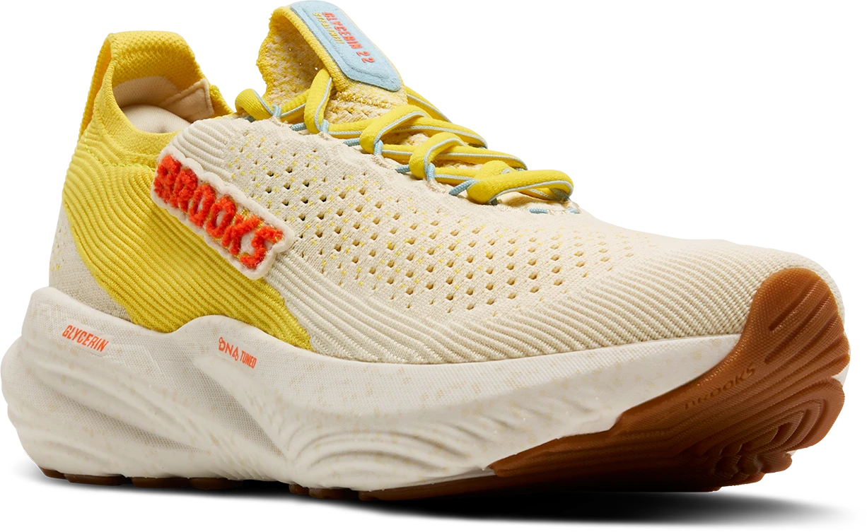 BROOKS Women's Glycerin Stealthfit 22 (744 - Cyber/Vermillion/Seed Pearl) 3 BROOKS Women's Glycerin Stealthfit 22 (744 - Cyber/Vermillion/Seed Pearl) - Image 3