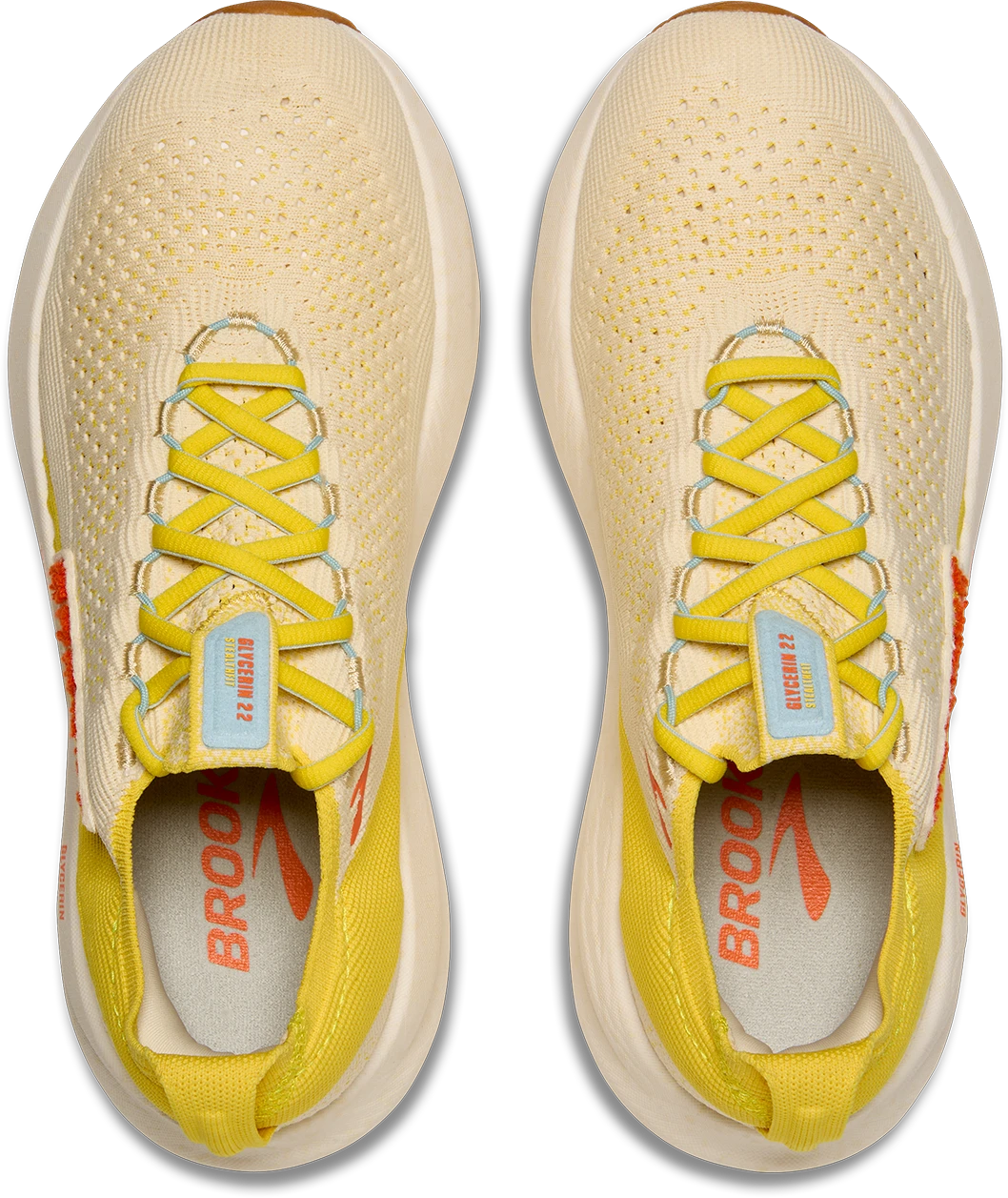 BROOKS Women's Glycerin Stealthfit 22 (744 - Cyber/Vermillion/Seed Pearl) 4 BROOKS Women's Glycerin Stealthfit 22 (744 - Cyber/Vermillion/Seed Pearl) - Image 4