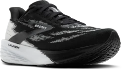 BROOKS Women's Launch 11 (087 - Black/White) -TCRunning Shop 120439 087 A Launch 11