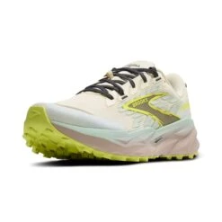 BROOKS Women's Cascadia 19 (117 - Coconut/Misty Blue/Ebony) -TCRunning Shop 120446 117 Z Cascadia 19