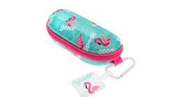goodr Best Case Scenario Hard Sunglasses Case - Tropical Flamingo