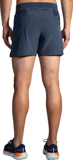 BROOKS Men's Sherpa 5" Short (455 - Blue Slate) -TCRunning Shop 211332 455 MB Sherpa 5in Short