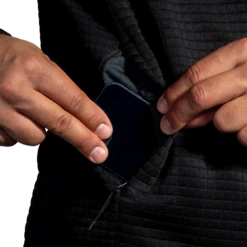 BROOKS Men's Activate Midweight Hoodie (001 - Black) -TCRunning Shop 211515 001 D2 Activate Midweight Hoodie