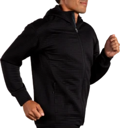 BROOKS Men's Activate Midweight Hoodie (001 - Black) -TCRunning Shop 211515 001 MV Activate Midweight Hoodie