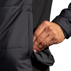 BROOKS Men's Shield Hybrid Jacket 3.0 (001 - Black) -TCRunning Shop 211524 001 D1 Shield Hybrid Jacket 3