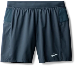 BROOKS Men's Journey 7" 2-in-1 Short (455 - Blue Slate)