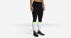 BROOKS Women's Carbonite 7/8 Tight - Luminosity Reflective Running Leggings