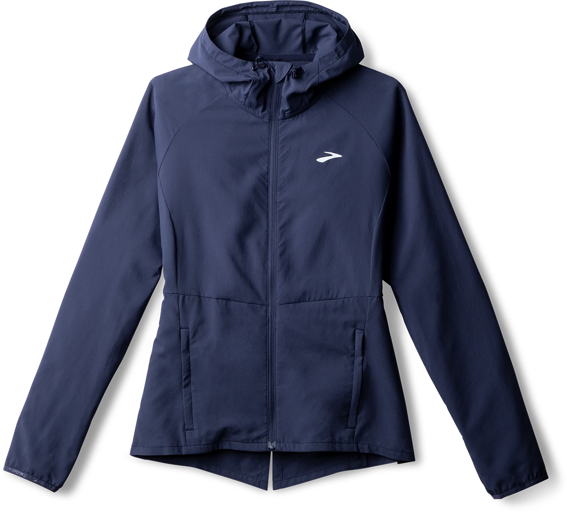 BROOKS Women's Canopy Jacket - Midnight 1 BROOKS Women's Canopy Jacket - Midnight