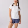 BROOKS Women’s Luxe Short Sleeve (100 - White)