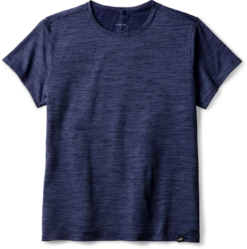 Brooks Women’s Luxe Short Sleeve Performance Tee - Htr Midnight