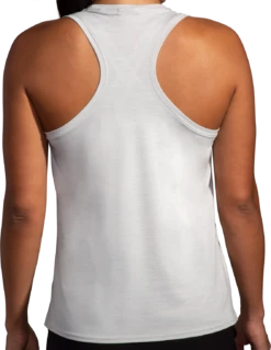 BROOKS Women’s Luxe Tank (170 - Htr Lt Ash) -TCRunning Shop 221660 170 MB Luxe Tank