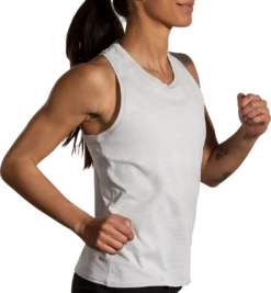 BROOKS Women’s Luxe Tank (170 - Htr Lt Ash) -TCRunning Shop 221660 170 MV Luxe Tank