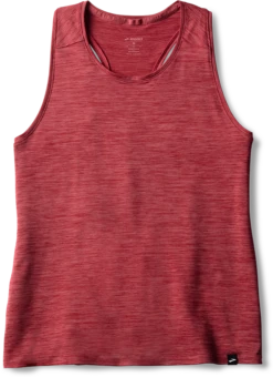 BROOKS Women’s Luxe Tank (611 - Htr Earth Red)