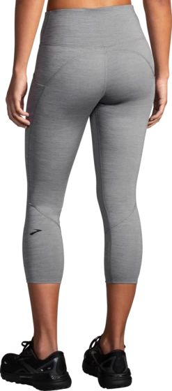 BROOKS Women’s Spark Capri (033 - Heather Charcoal) -TCRunning Shop 221663 033 MB Spark Capri