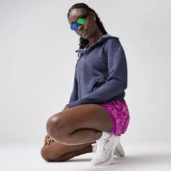 BROOKS Women's Activate Midweight Hoodie (476 - Heather Nightshadow) -TCRunning Shop 221684 476 mv activate midweight hoodie womens running hoodie