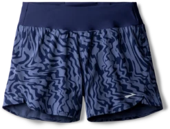 BROOKS Women's Chaser 5" Short 2.0 (472 - Midnight Speedscape)