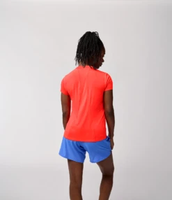 BROOKS Women's Sprint Free Short Sleeve 3.0 (698 - Neo Cayenne) -TCRunning Shop 221712 698 MB Sprint Free Short Sleeve 3