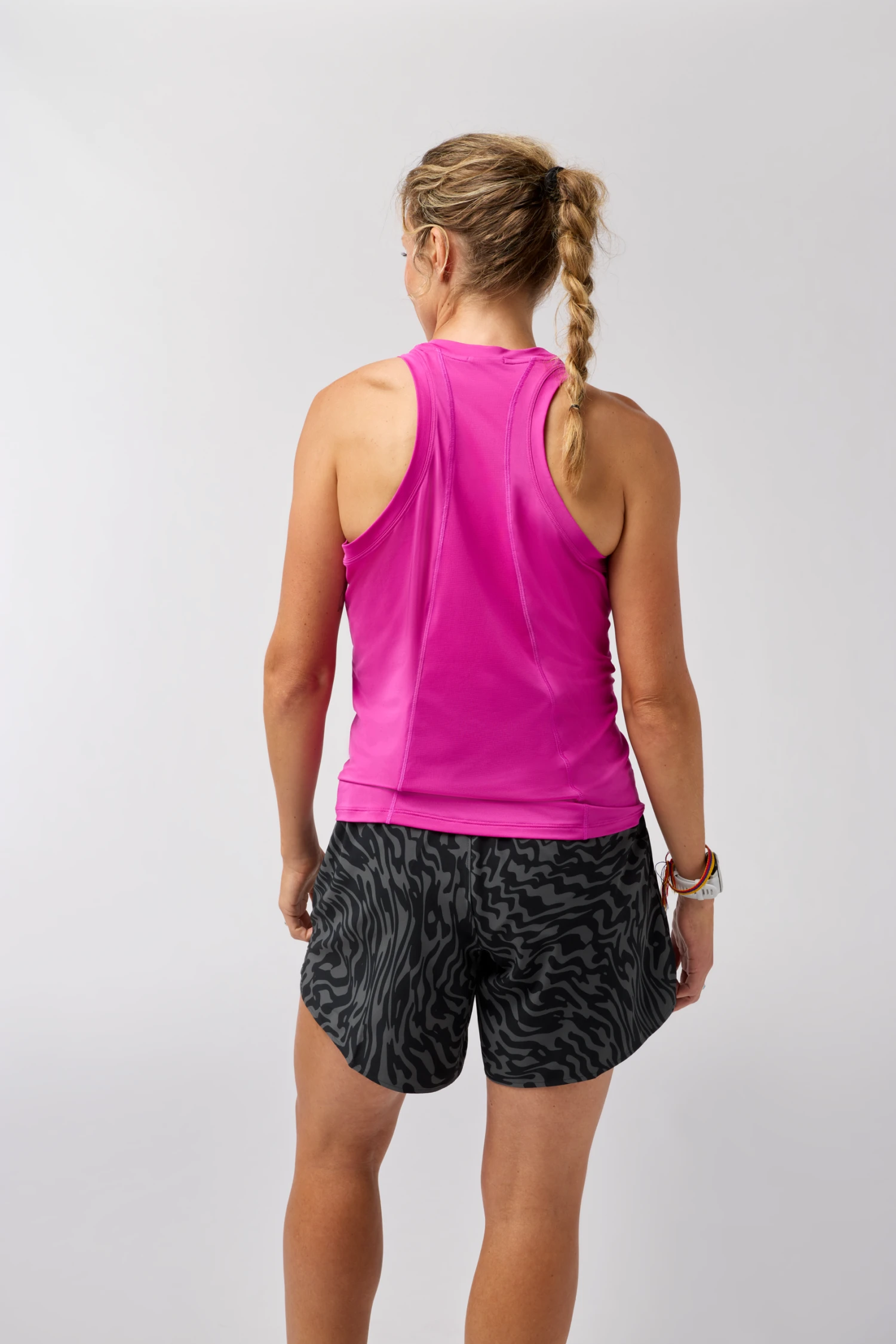 Brooks Women's Sprint Free Tank 3.0 - Magenta Performance Running Top 2 Brooks Women's Sprint Free Tank 3.0 - Magenta Performance Running Top - Image 2