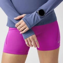 Brooks Women's Dash 1/2 Zip 3.0 Running Top - Nightshadow -TCRunning Shop 221733 414 d1 dash half zip 3 womens long sleeve running shirt