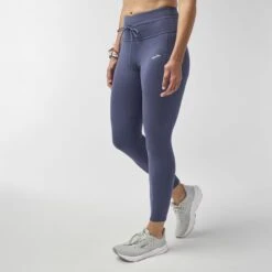 BROOKS Women's Luxe Tight (476 - Heather Nightshadow)