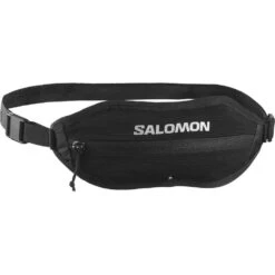 Salomon Active Sling Belt - Black/Metal Running Waist Pack
