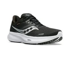 Saucony Women’s Ride 16 (05 - Black/White) -TCRunning Shop 258177DE BACC 4A01 9D82 0C7491AD91B5