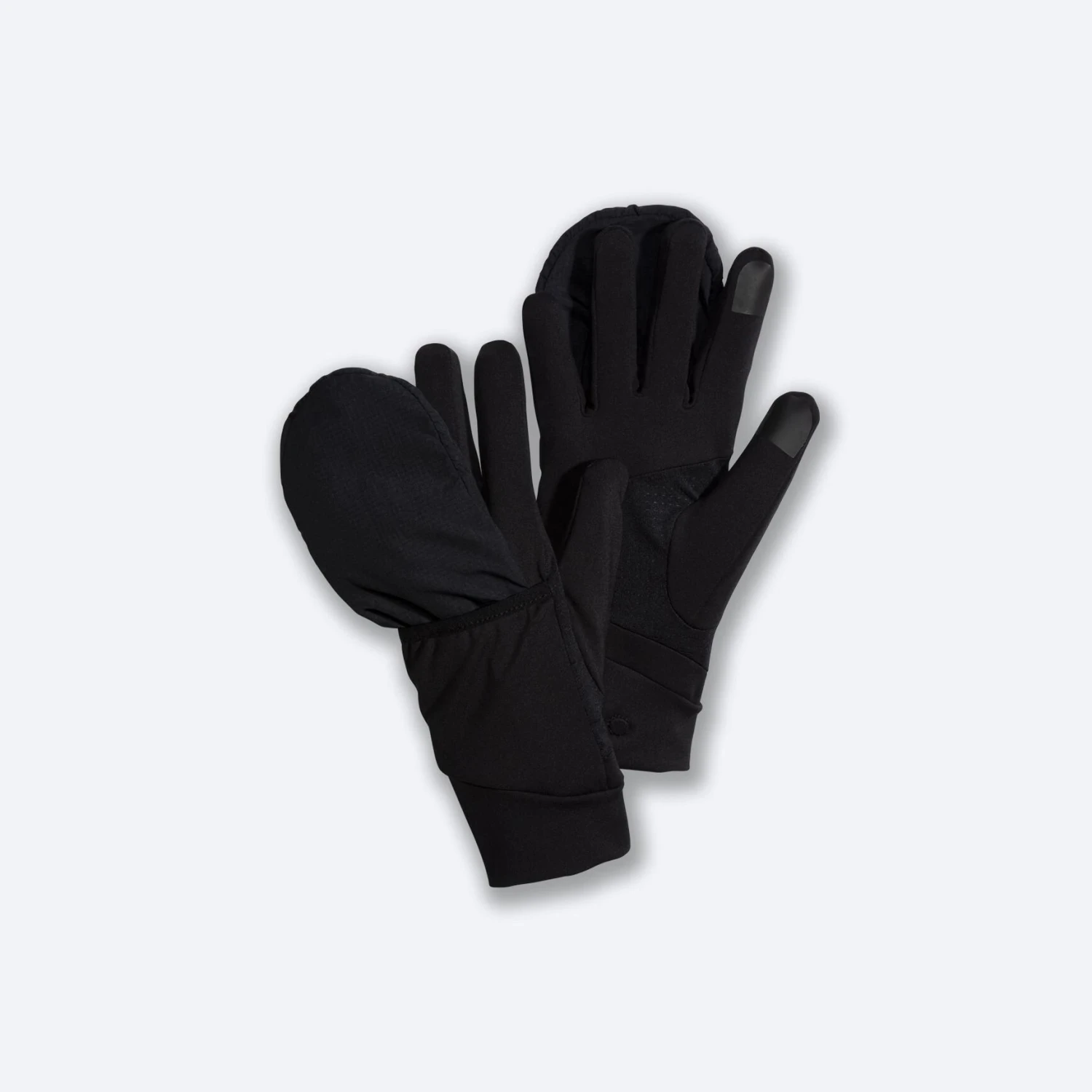 Brooks Unisex Draft Hybrid Glove - Black (001) 1 Brooks Unisex Draft Hybrid Glove - Black (001)