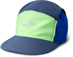 BROOKS Propel Mesh Hat 2.0 - Blue Slate/Neo Limeade/Neo Blue