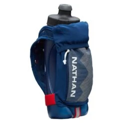 Nathan Quick Squeeze Plus 22oz Handheld Hydration Bottle with Phone Storage