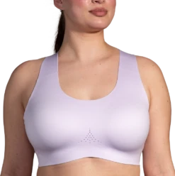 BROOKS Women's Dare Crossback Run Bra 2.0 (505 - Light Purple) 9 BROOKS Women's Dare Crossback Run Bra 2.0 (505 - Light Purple) -TCRunning Shop 350084 505 MF Dare Crossback Run Bra 2