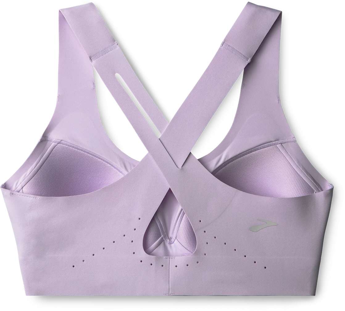 BROOKS Women's Dare Crossback Run Bra 2.0 (598 - Orchid Petal) 2 BROOKS Women's Dare Crossback Run Bra 2.0 (598 - Orchid Petal) - Image 2