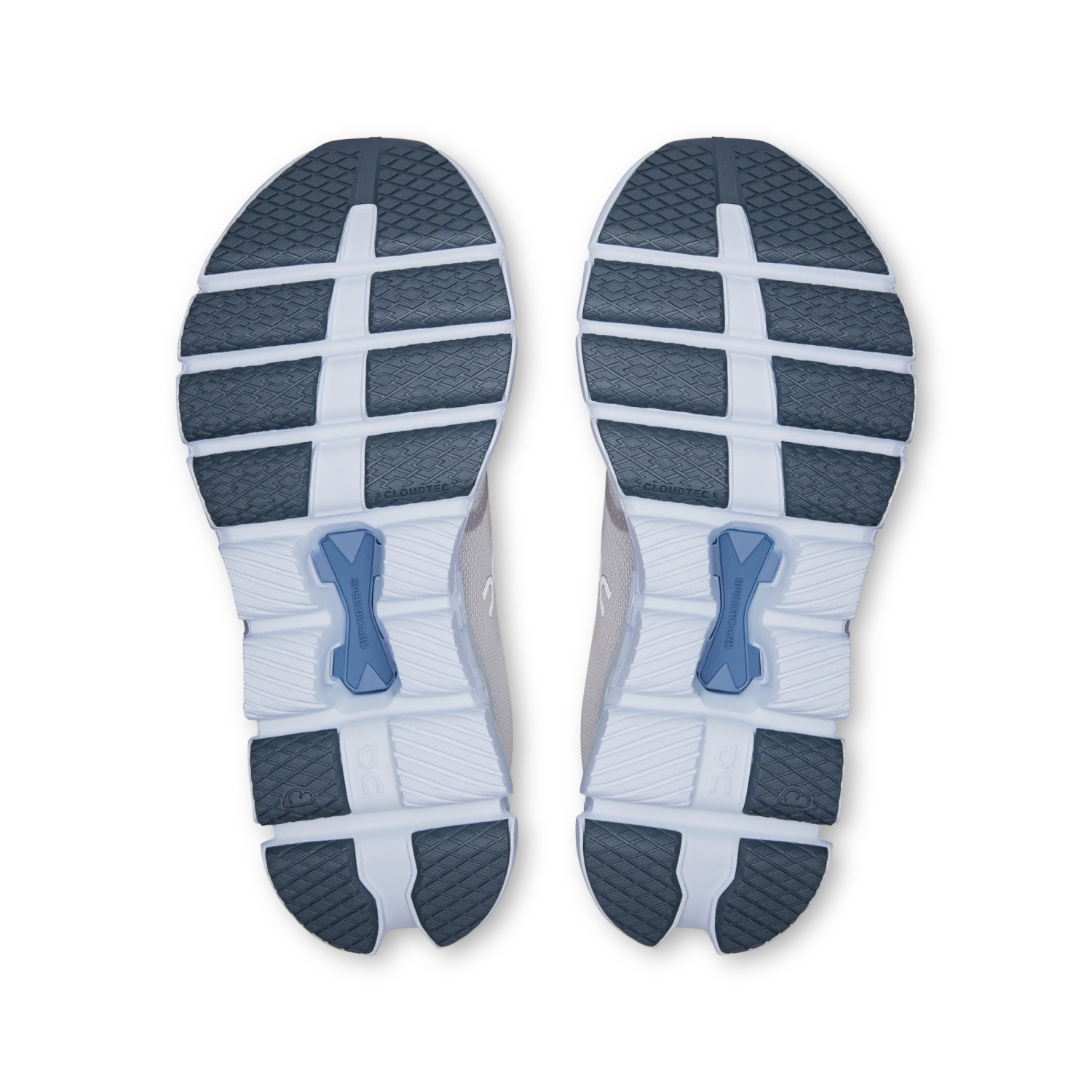 On Women's Cloud X 4 (Silver/Chambray) 6 On Women's Cloud X 4 (Silver/Chambray) - Image 6