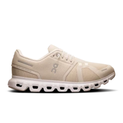 On Women's Cloud 6 (Pearl/White)