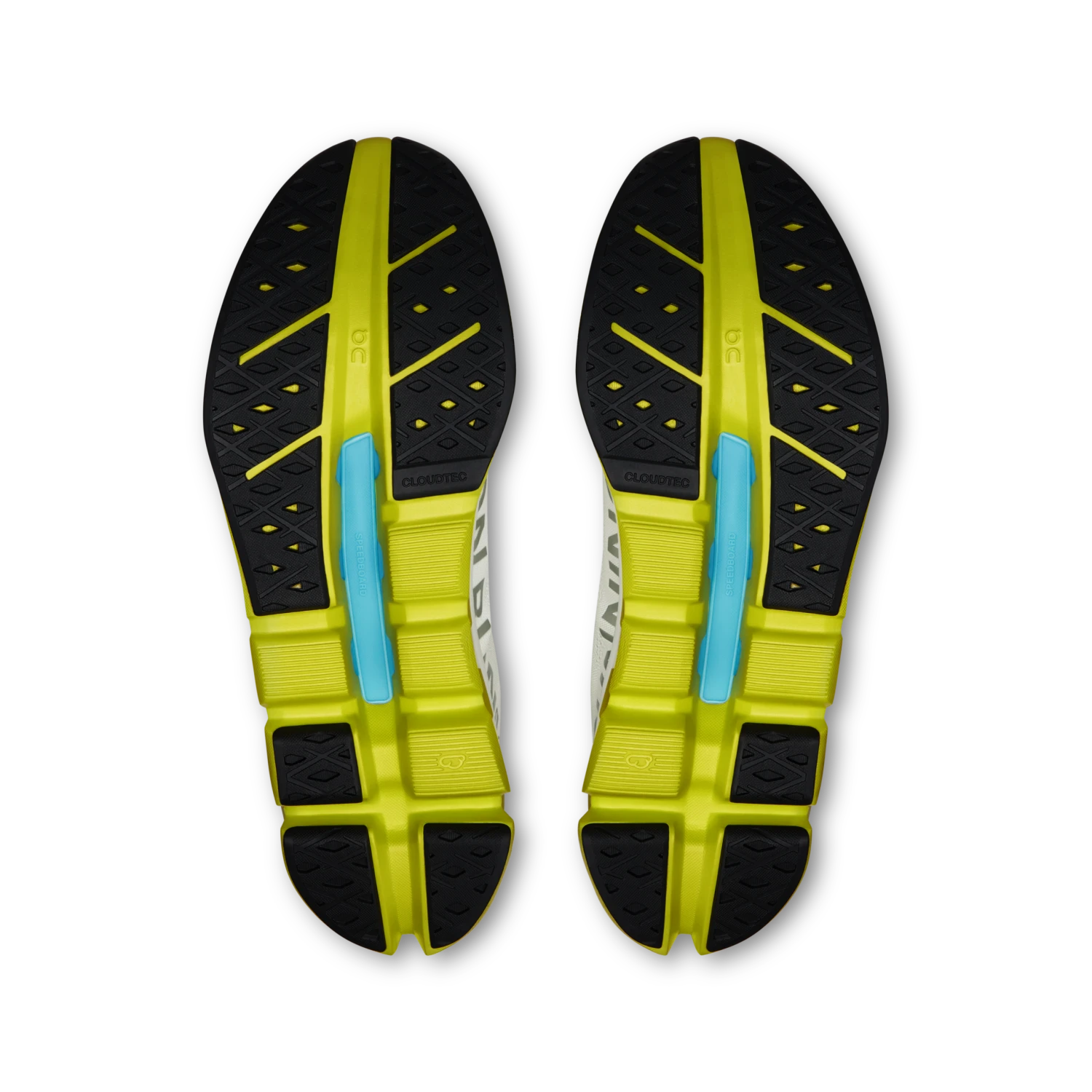 On Women's Cloudflow 5 (White/Lime) 3 On Women's Cloudflow 5 (White/Lime) - Image 3