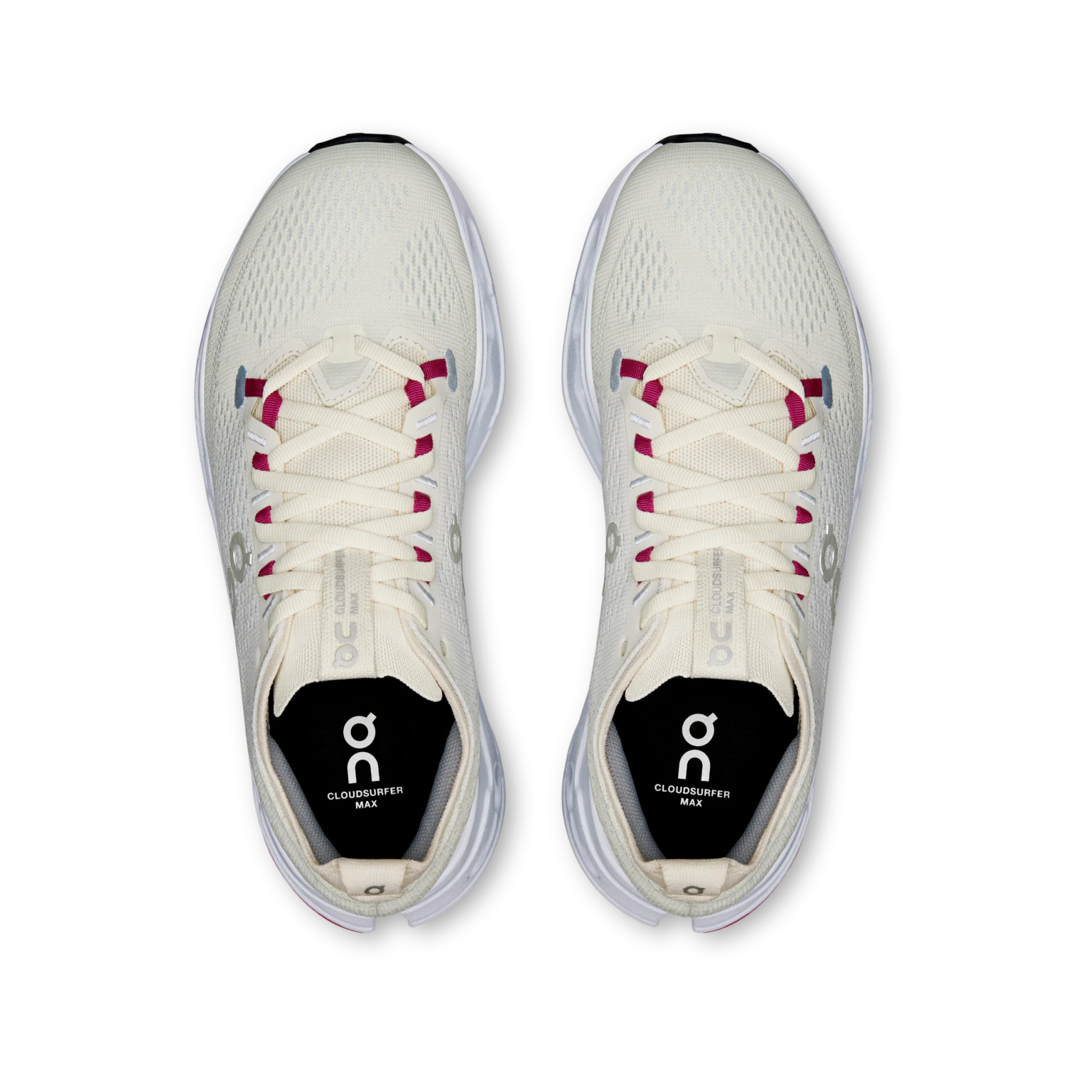 On Women's Cloudsurfer Max (Ivory/Arctic) 4 On Women's Cloudsurfer Max (Ivory/Arctic) - Image 4