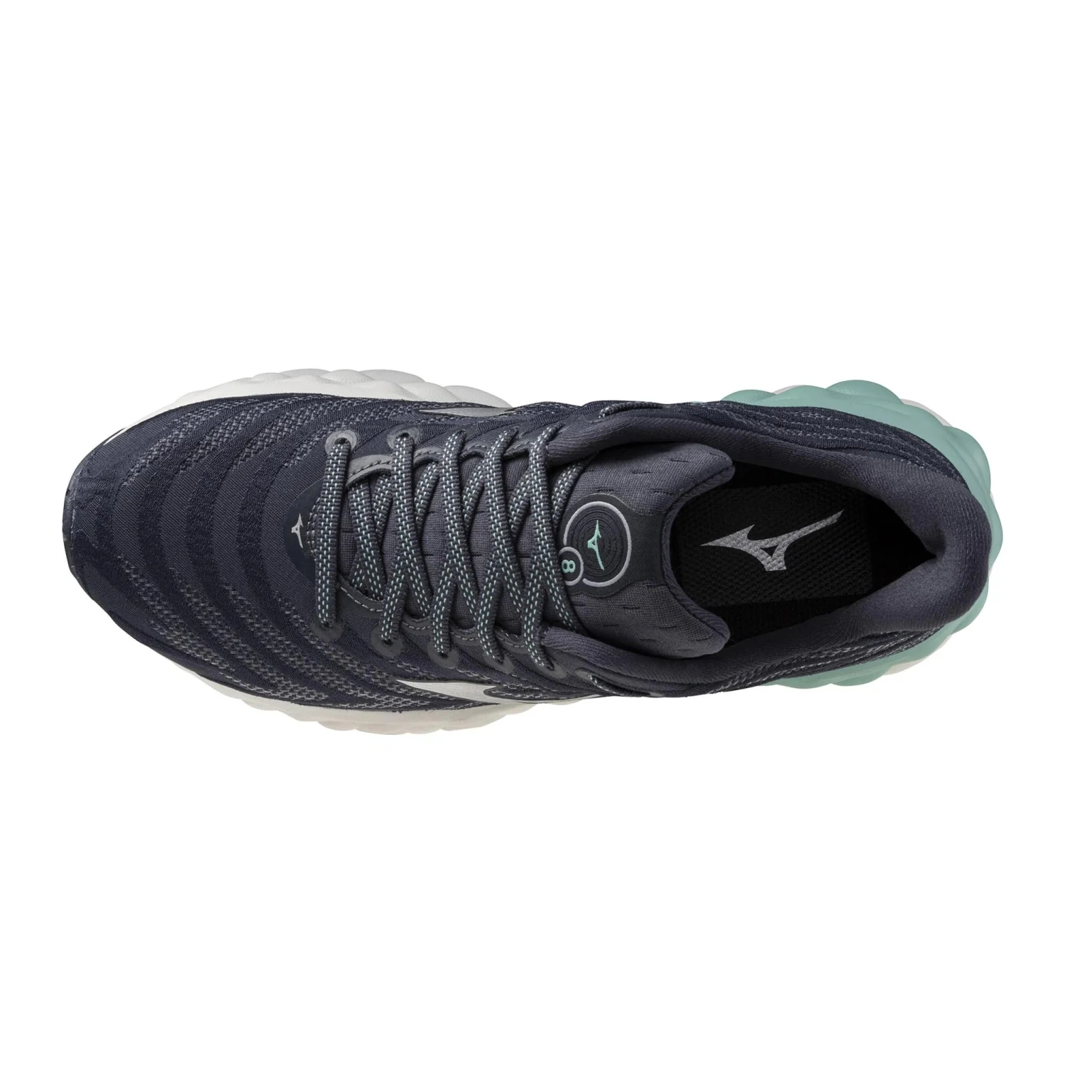 Mizuno Women's Wave Sky 8 (5373 - India Ink/Silver) 6 Mizuno Women's Wave Sky 8 (5373 - India Ink/Silver) - Image 6