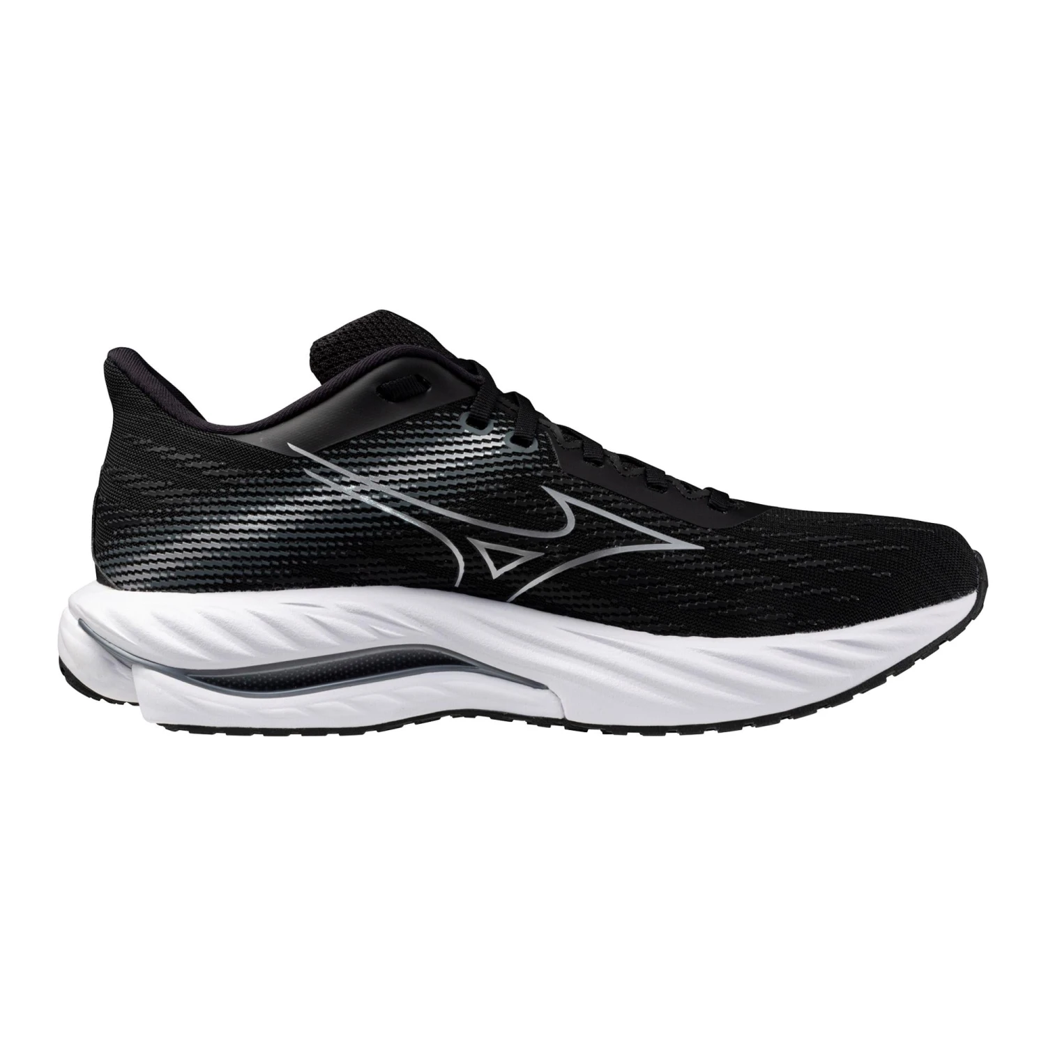 Mizuno Men's Wave Inspire 21 (9073 - Black/Silver) 2 Mizuno Men's Wave Inspire 21 (9073 - Black/Silver) - Image 2