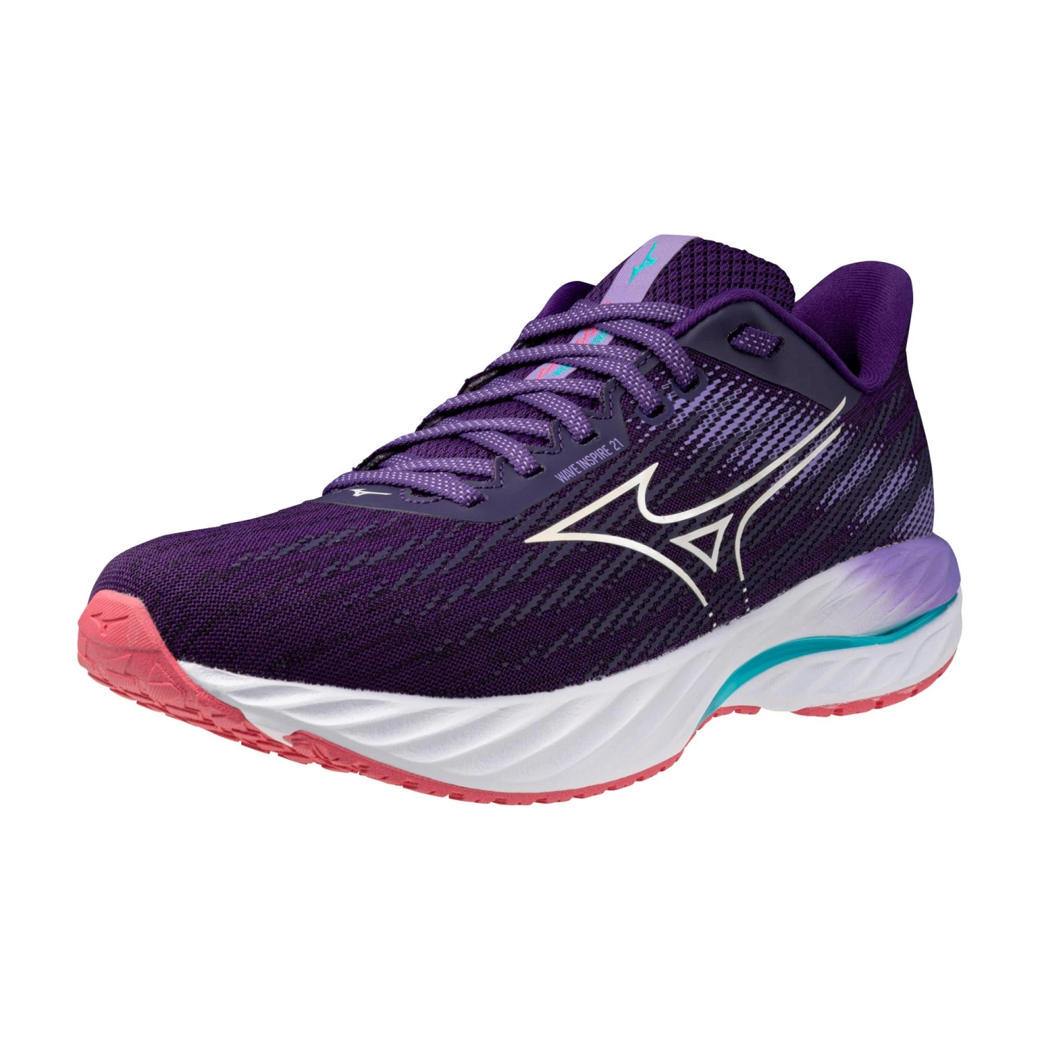 Mizuno Women's Wave Inspire 21 (8Z00 - Vintage Indigo/White) 5 Mizuno Women's Wave Inspire 21 (8Z00 - Vintage Indigo/White) - Image 5
