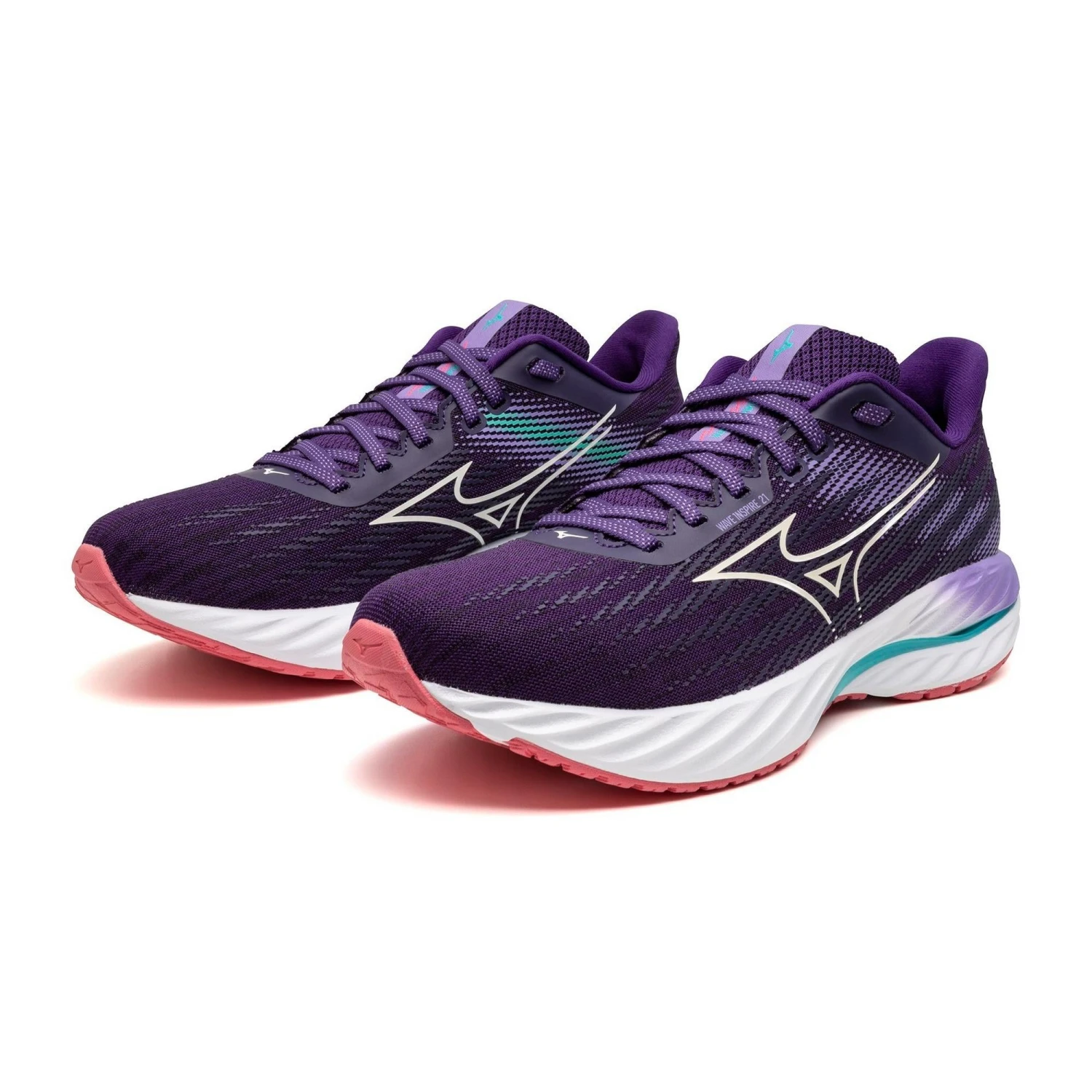 Mizuno Women's Wave Inspire 21 (8Z00 - Vintage Indigo/White) 3 Mizuno Women's Wave Inspire 21 (8Z00 - Vintage Indigo/White) - Image 3