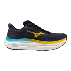 Mizuno Men's Wave Sky 9 (5S2Y - Baritone Blue/Citrus)