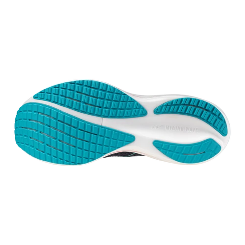 Mizuno Men's Wave Rider 29 (9WCZ - Odyssey Grey/Capri Breeze) 6 Mizuno Men's Wave Rider 29 (9WCZ - Odyssey Grey/Capri Breeze) - Image 6