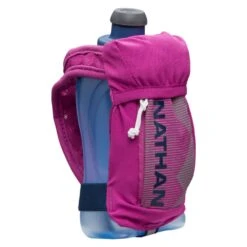 Nathan Quick Squeeze Plus 12oz Handheld Bottle with Phone Storage