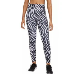 Nike Women's One Icon Clash 7/8 Printed Tights (596 - Zebra Print)