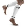 CEP Women's Run Calf 4.0 Compression Sleeves - White