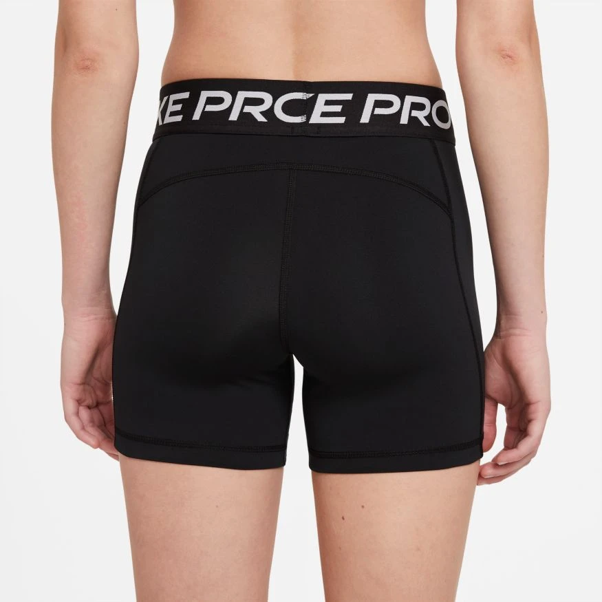 Nike Women's Pro 365 5" Training Shorts - Black/White 2 Nike Women's Pro 365 5" Training Shorts - Black/White - Image 2