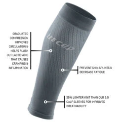 CEP Men's Ultralight Compression Calf Sleeves (Grey/Light Grey) -TCRunning Shop 54 540x 9971268c f2e2 4b00 bd95 e0a307bd9164