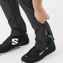 Salomon Men’s Cross Warm Softshell Pants (Deep Black) -TCRunning Shop 5A1632C4 959F 48A8 993B 6435B17564B6